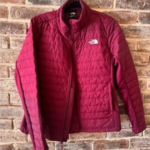 The North Face Women's Maroon Puffer Jacket